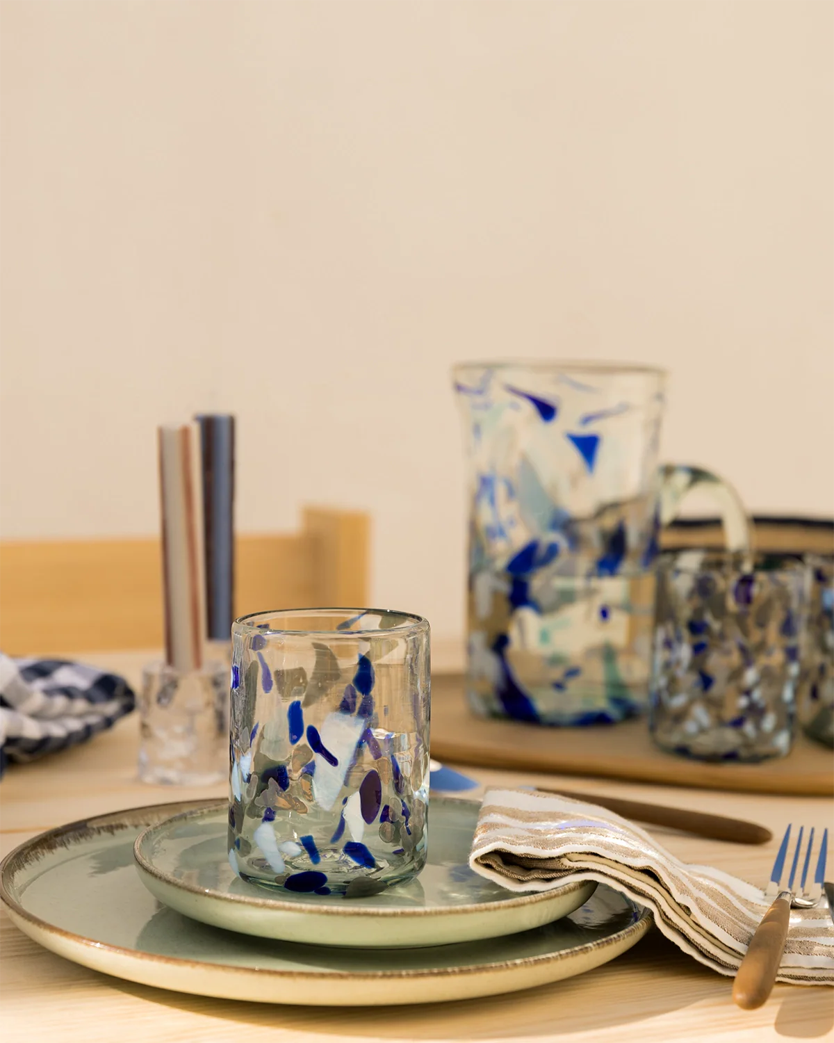 Alaró hand-blown glass tumbler - Image 4