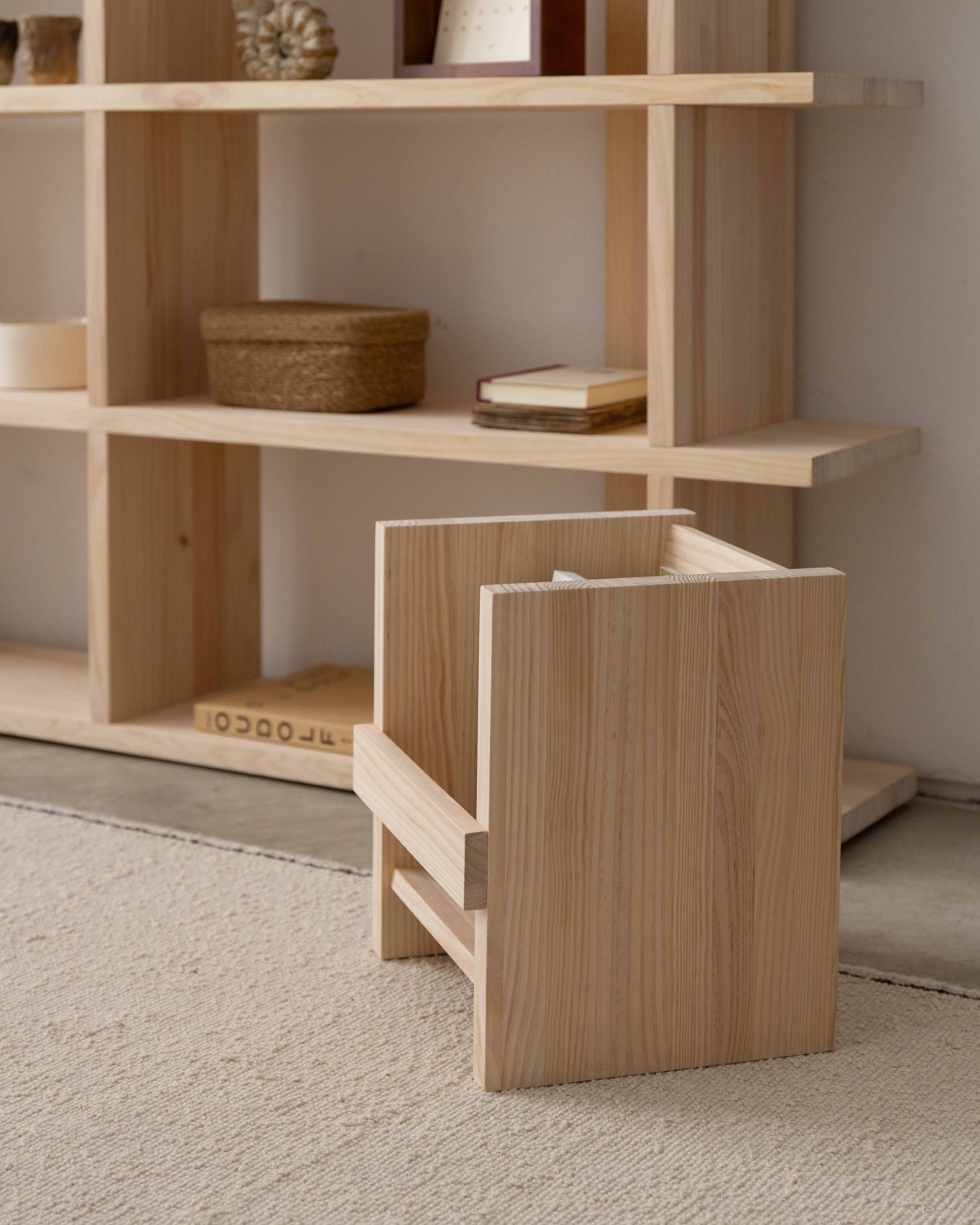 Oliva solid wood book display 39 x 29.2 cm - Image 4