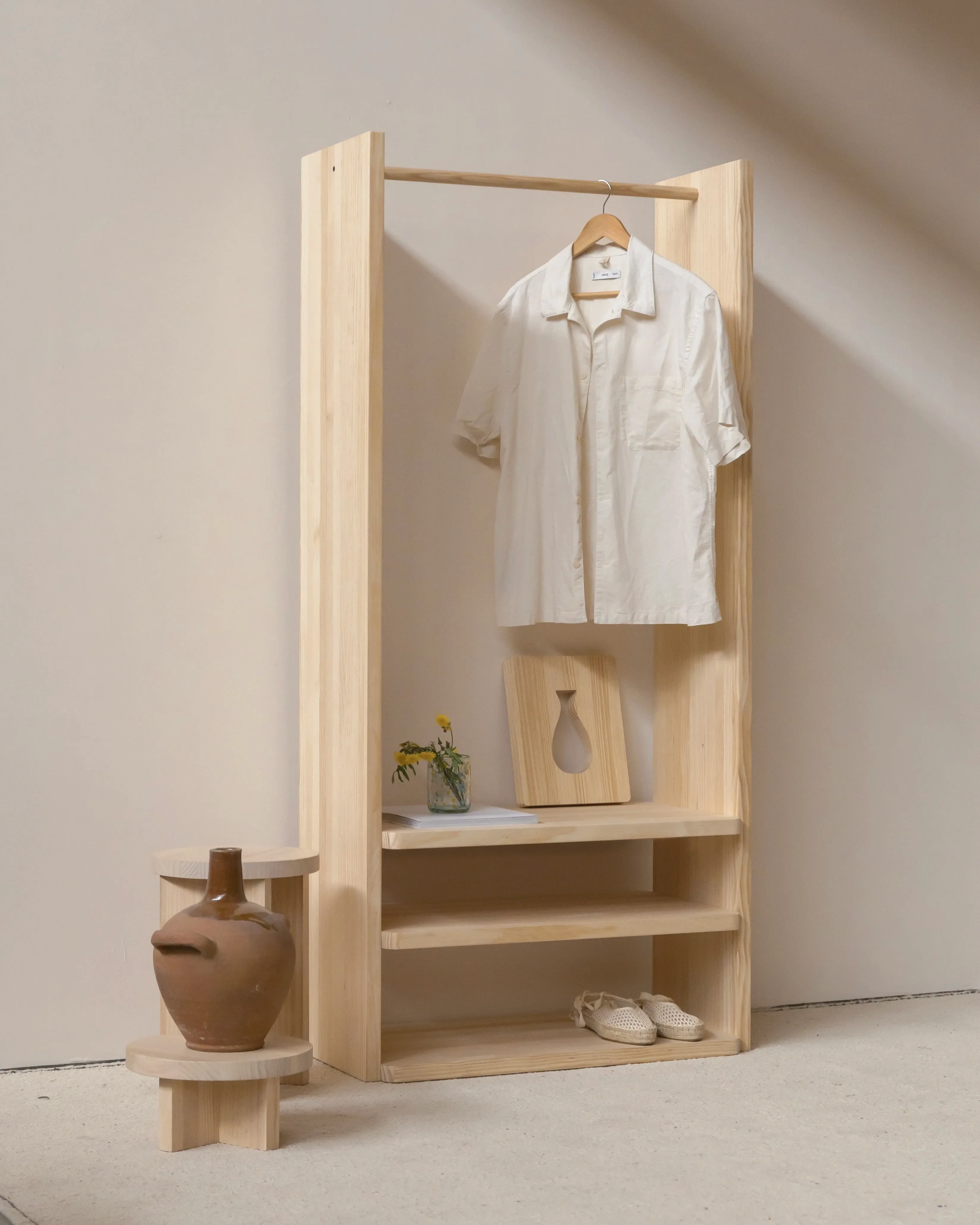 Mariola coat rack 80 x 170 cm - Image 3