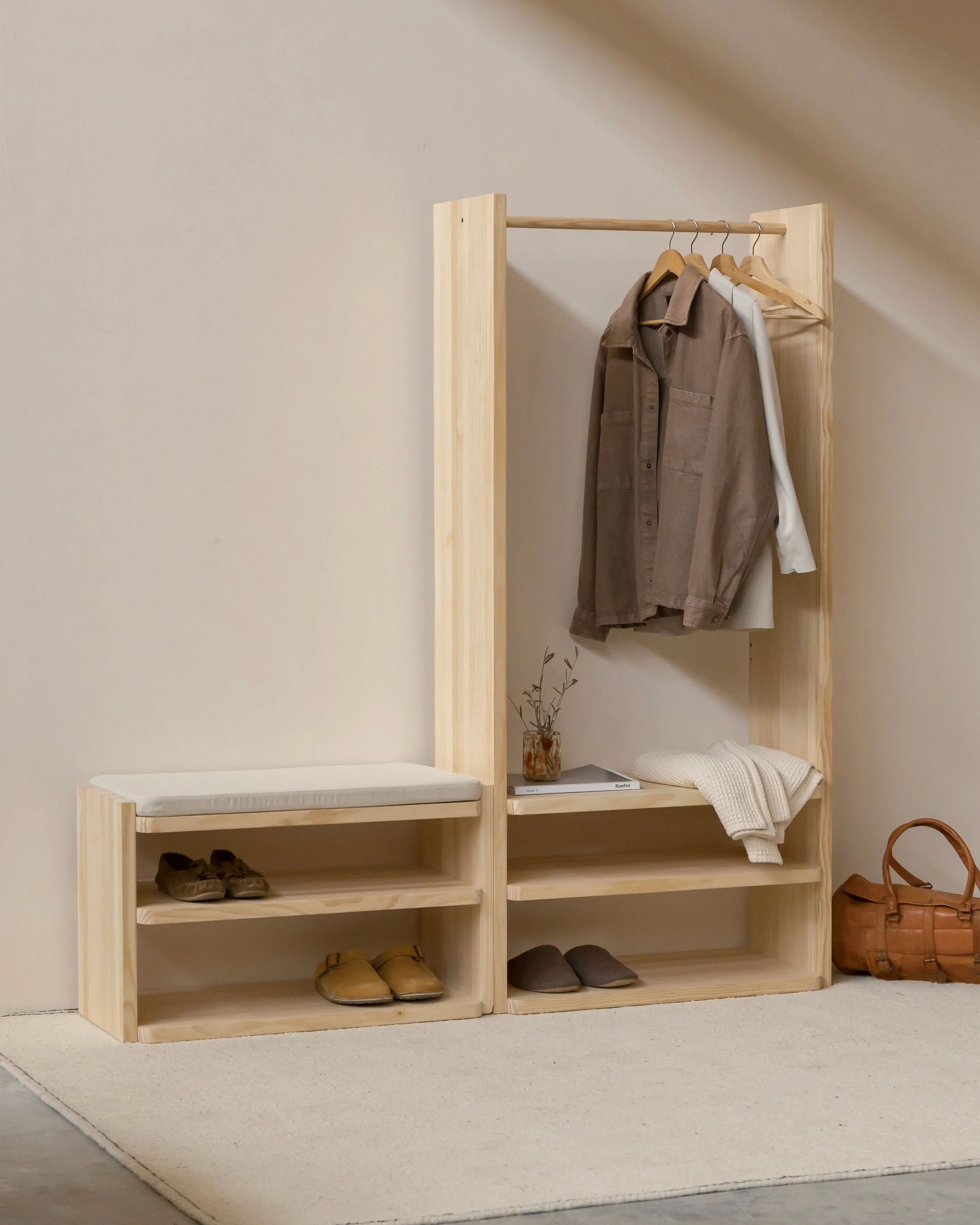 Mariola coat rack and shoe rack - Image 3