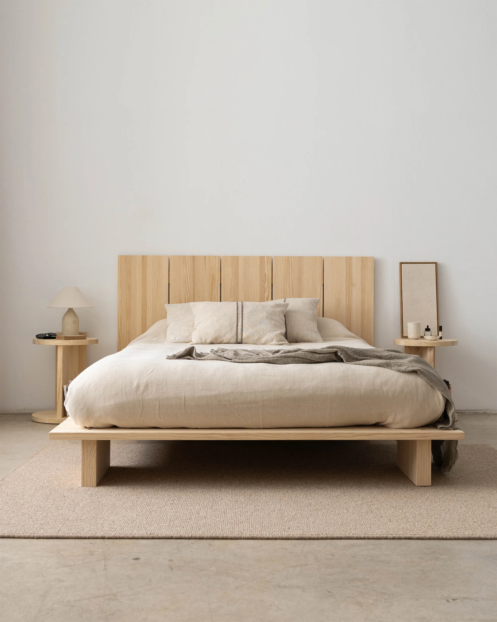 Serena solid wood bed 99, 133, 166 and 200 cm - Image 2