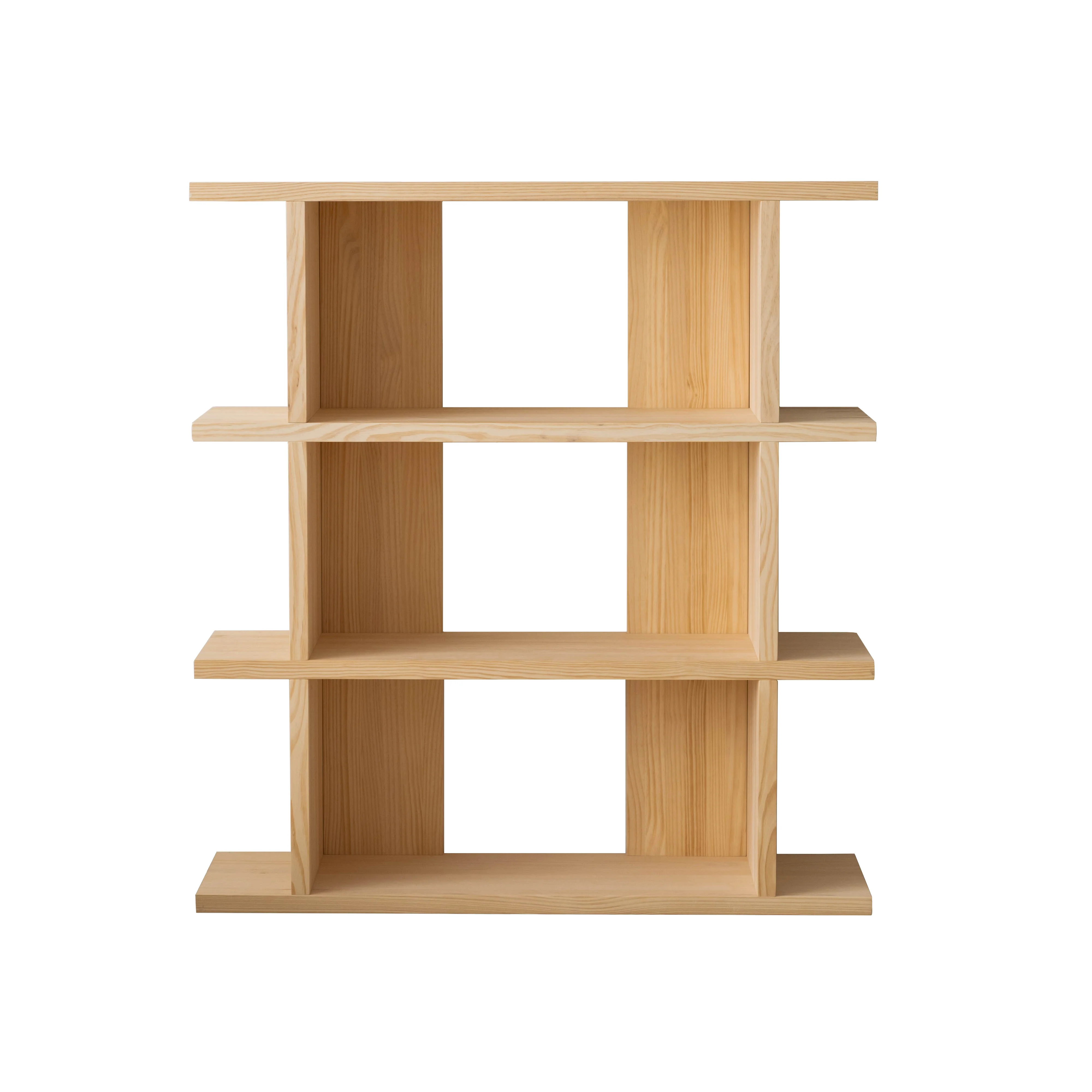 Castell solid wood bookcase 106.5 x 115.2 cm - Image 9
