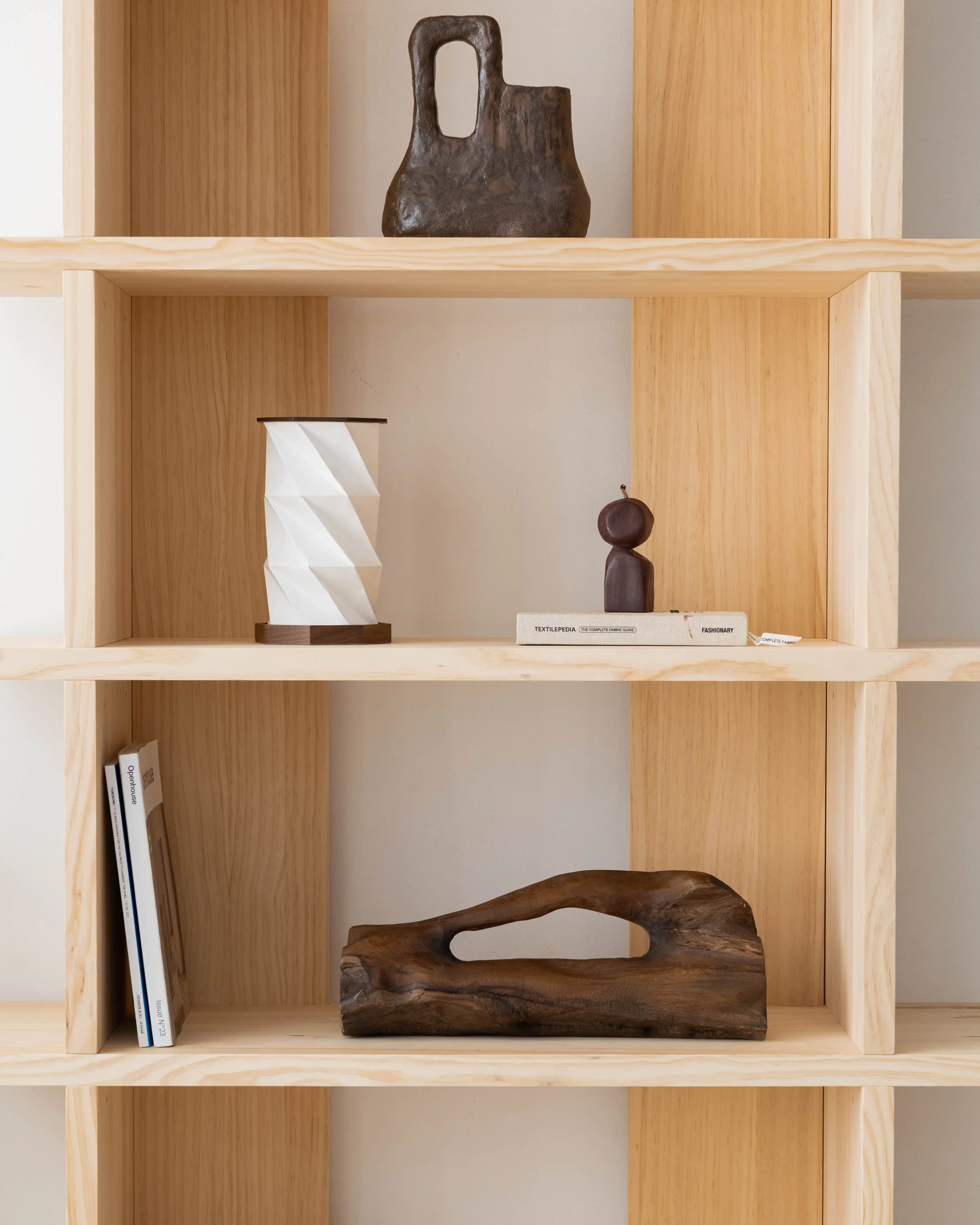 Castell solid wood bookcase 106.5 x 190 cm - Image 5