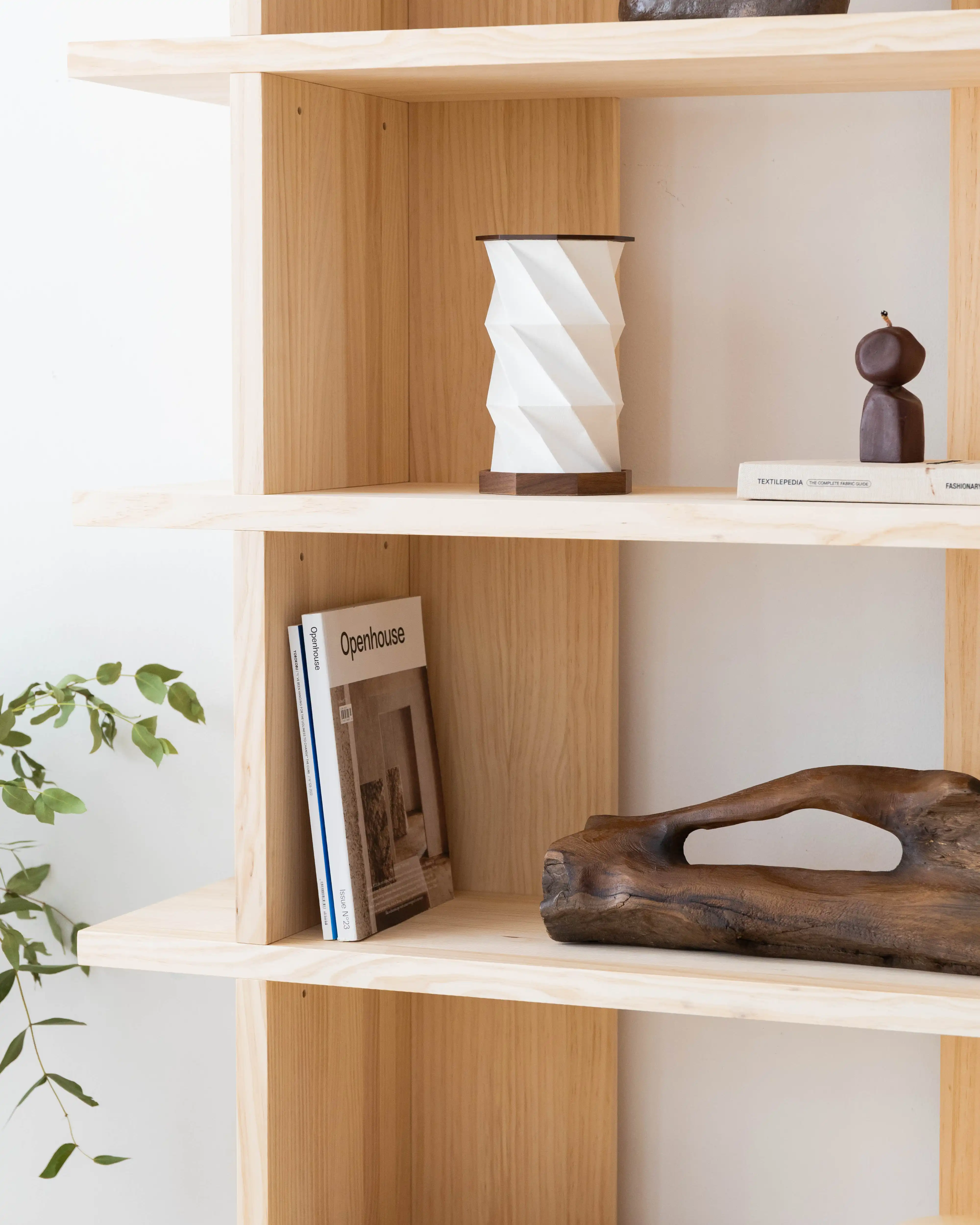 Castell solid wood bookcase 106.5 x 190 cm - Image 8