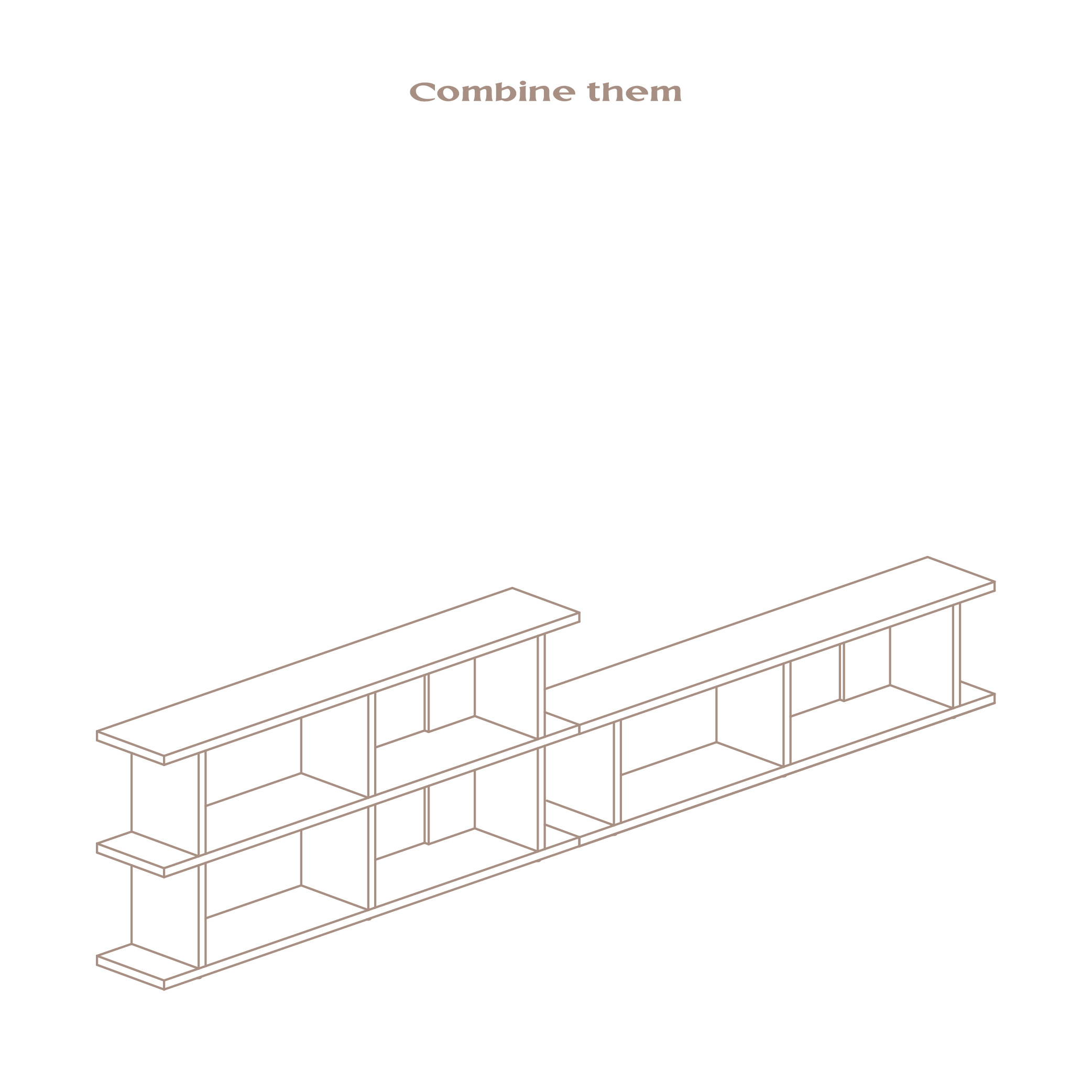 Montgó solid wood bookcase 180 x 77.8 cm - Image 12