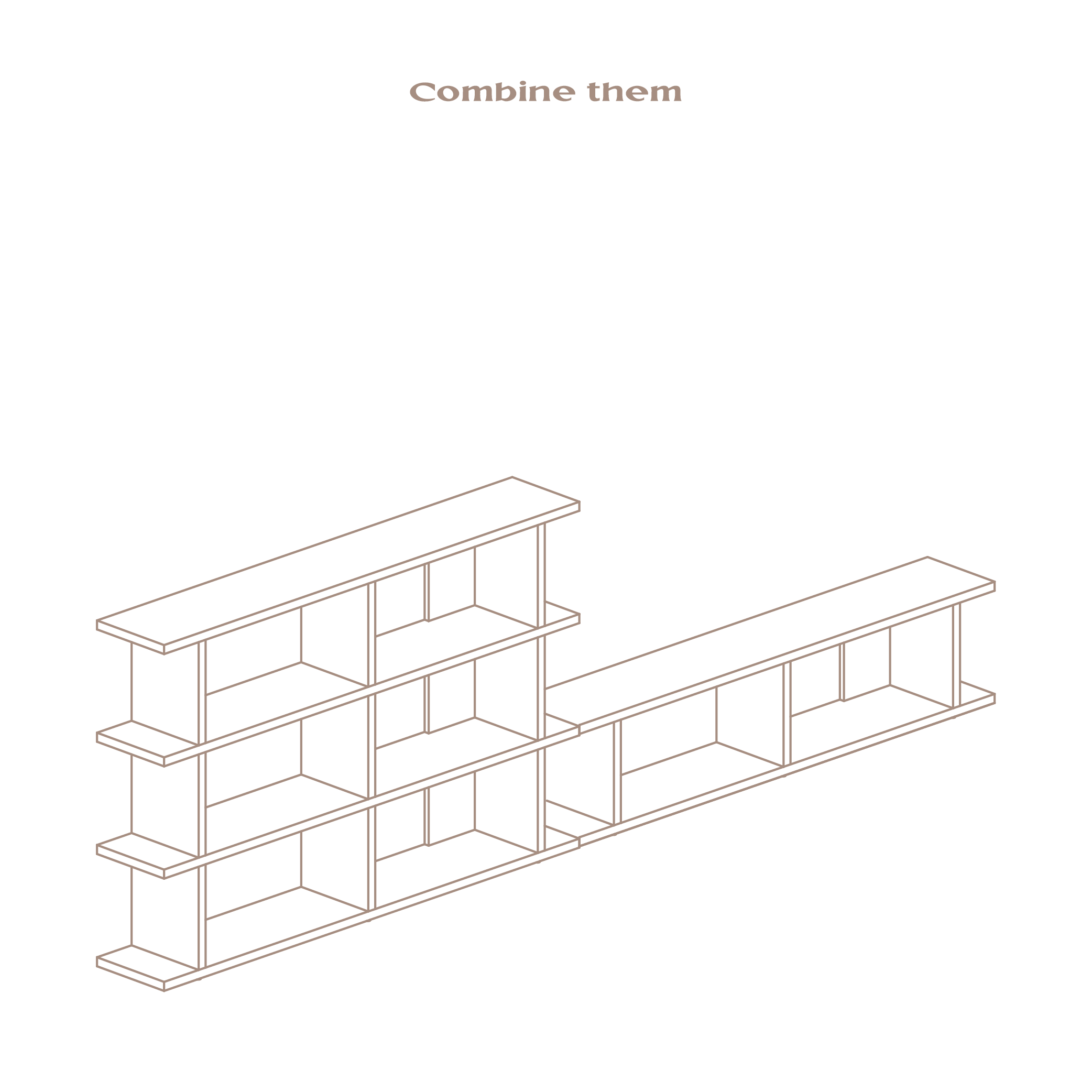 Montgó solid wood bookcase 180 x 115.2 cm - Image 12
