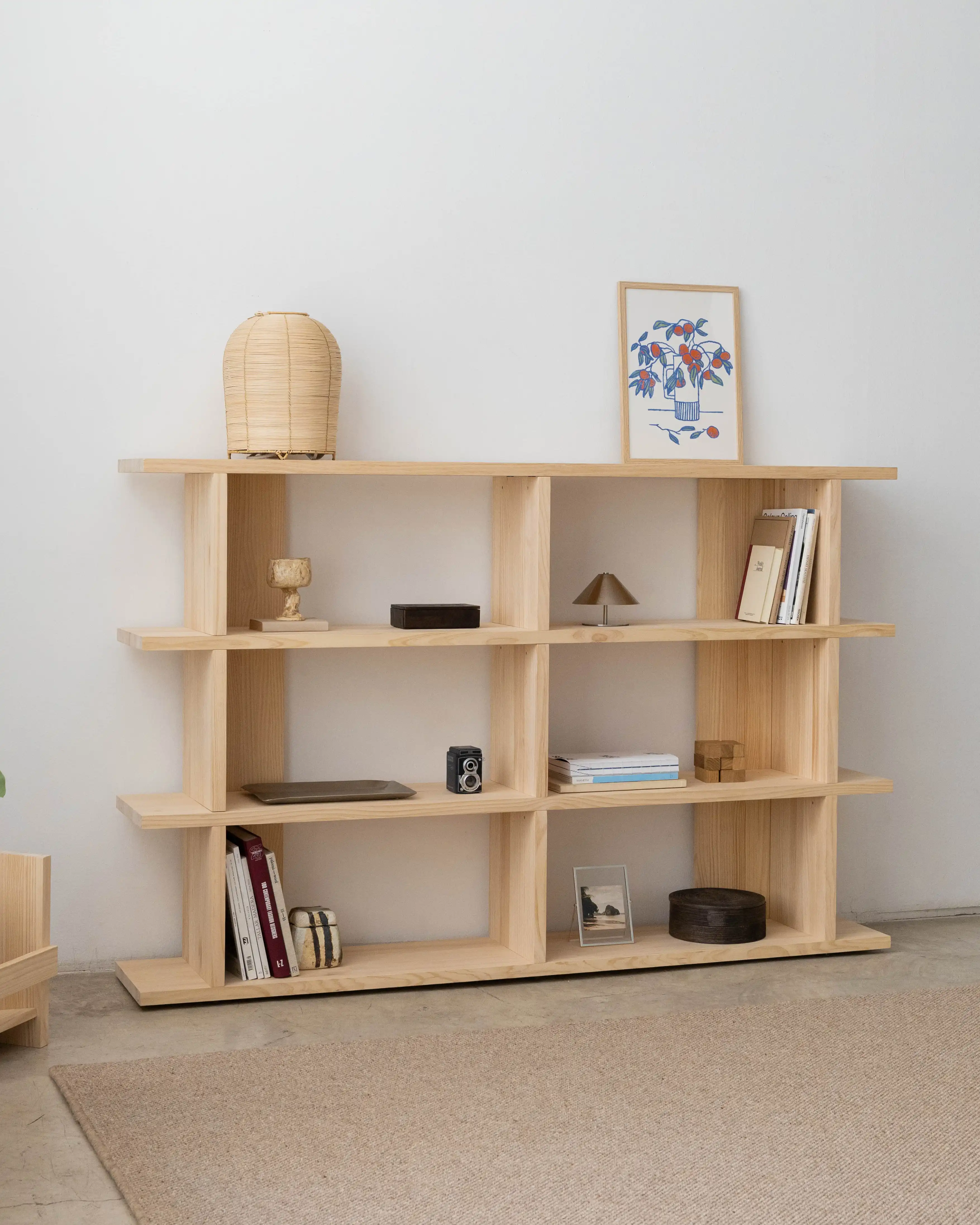 Montgó solid wood bookcase 180 x 115.2 cm - Image 2