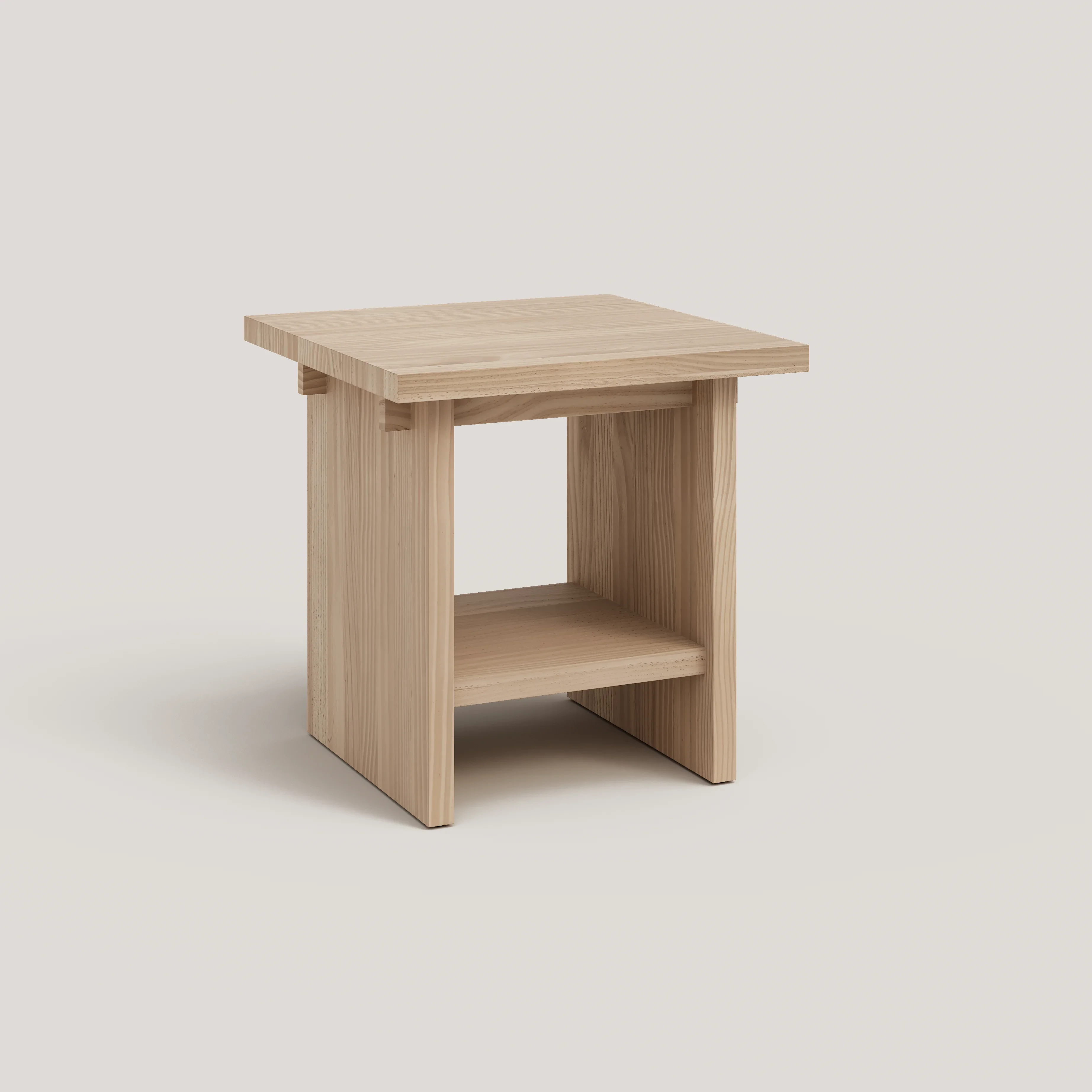 Espart - Side table made of solid pine wood 50 cm - Image 7