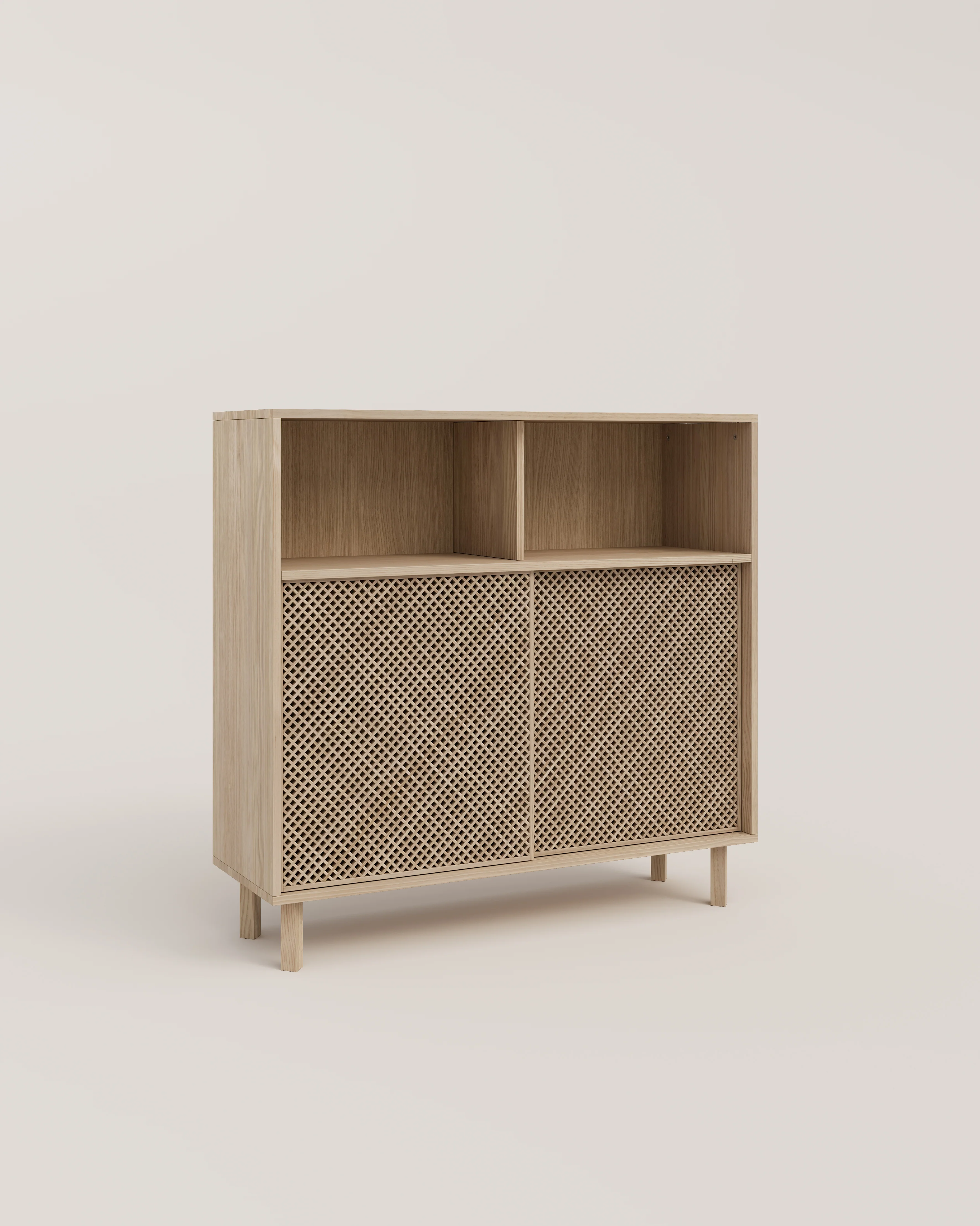 Cadaqués pine sideboard with 2 doors 120 cm - Image 11