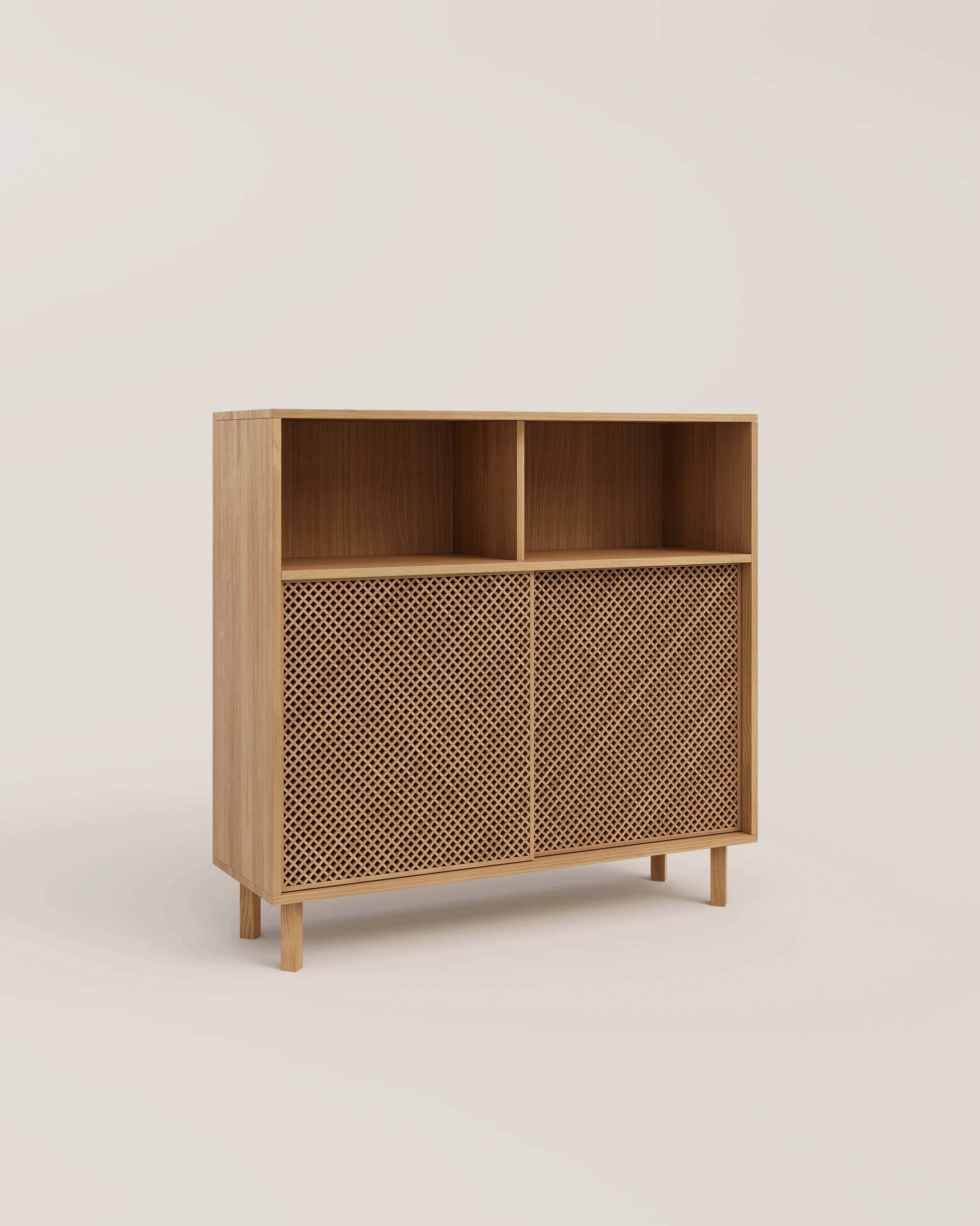 Cadaqués pine sideboard with 2 doors 120 cm - Image 8