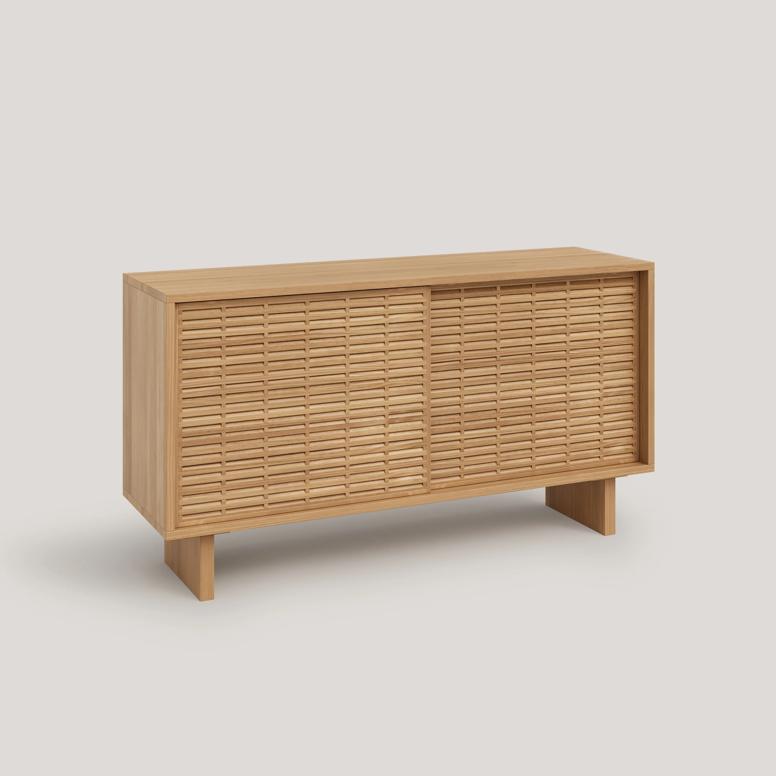 Cala pine sideboard with 2 doors 120 cm - Image 10