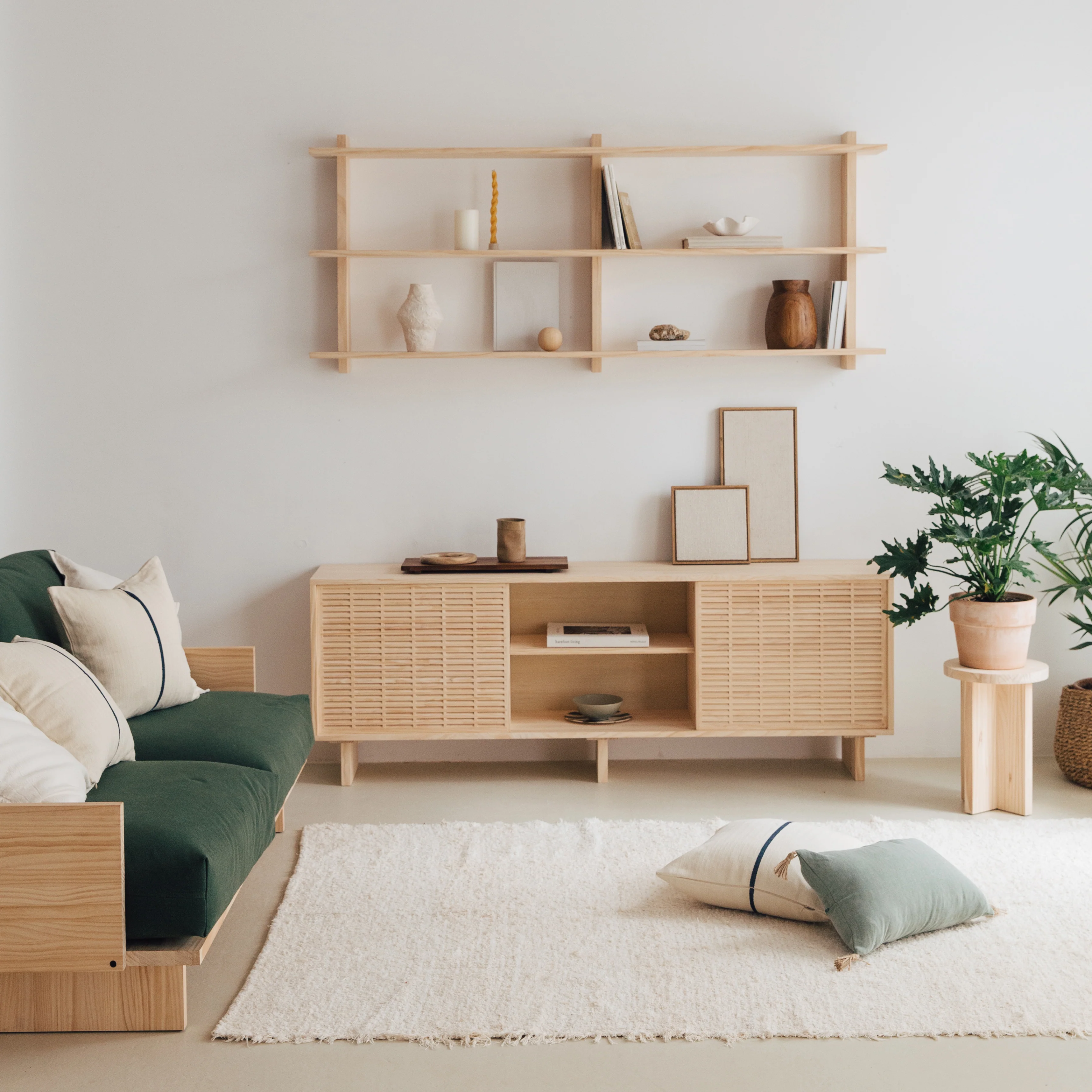 Pedrera sideboard in pine with 2 or 3 doors 180 cm - Image 6