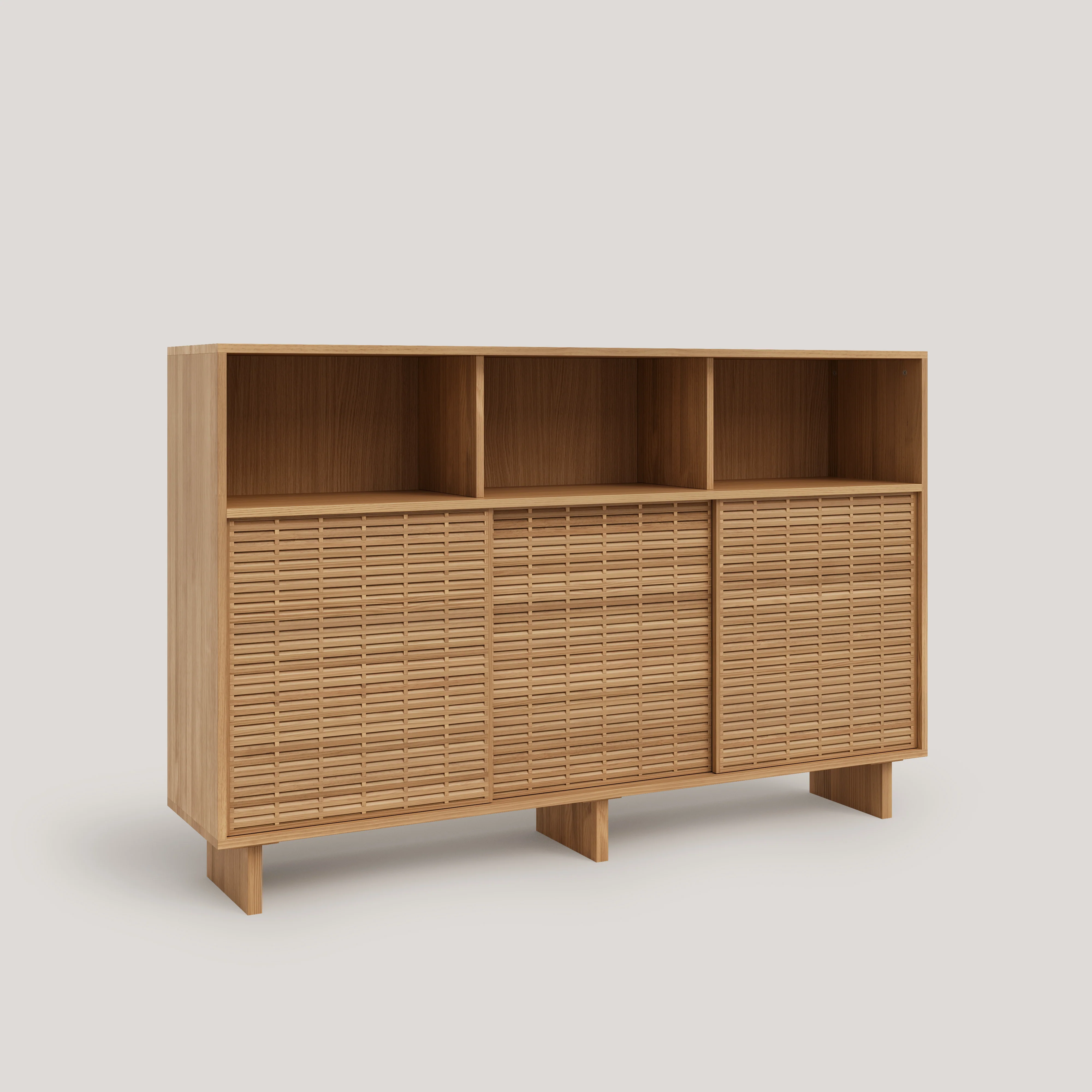 Sideboard Voramar of pine with 3 doors 180 cm - Image 11