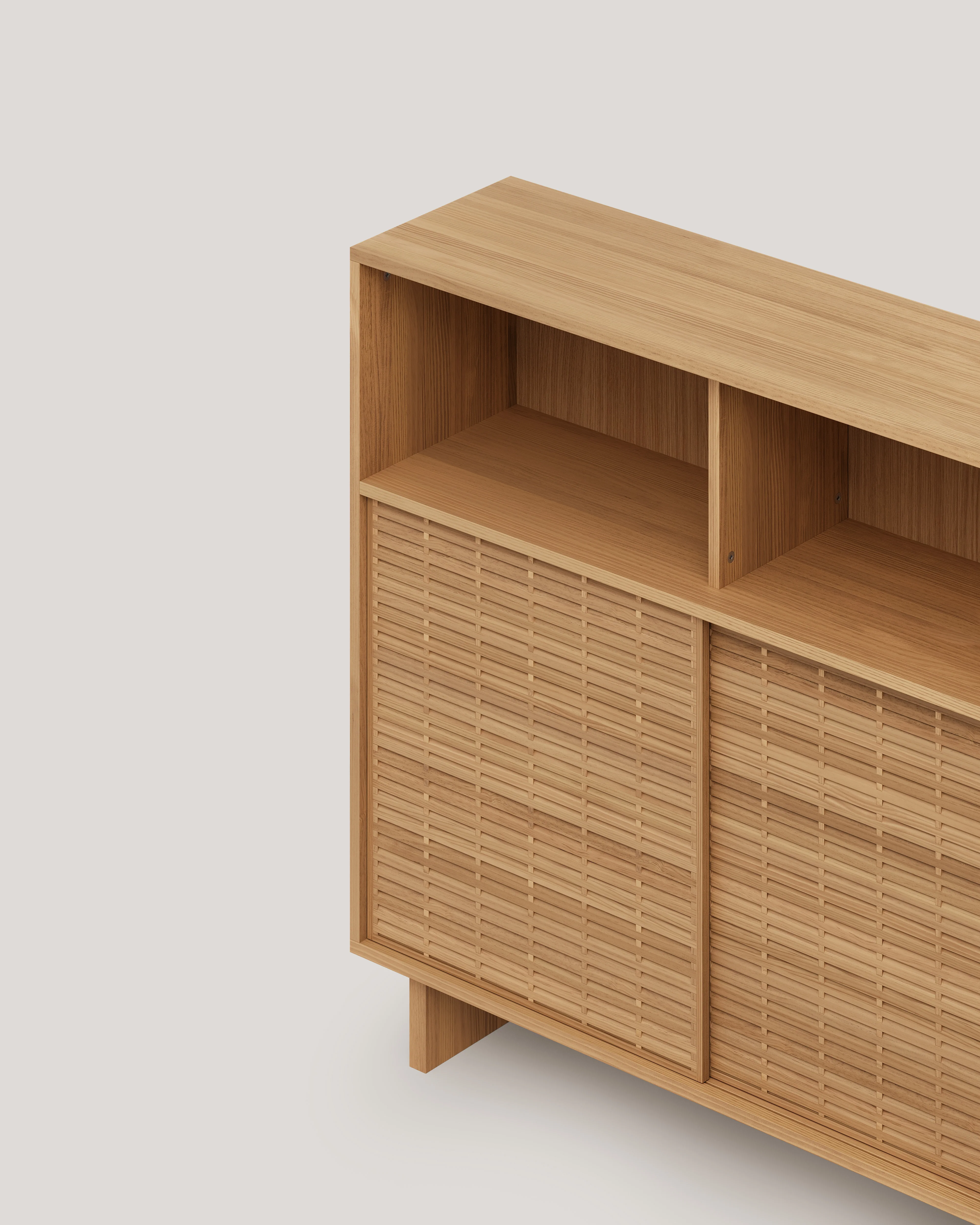 Sideboard Voramar of pine with 3 doors 180 cm - Image 12