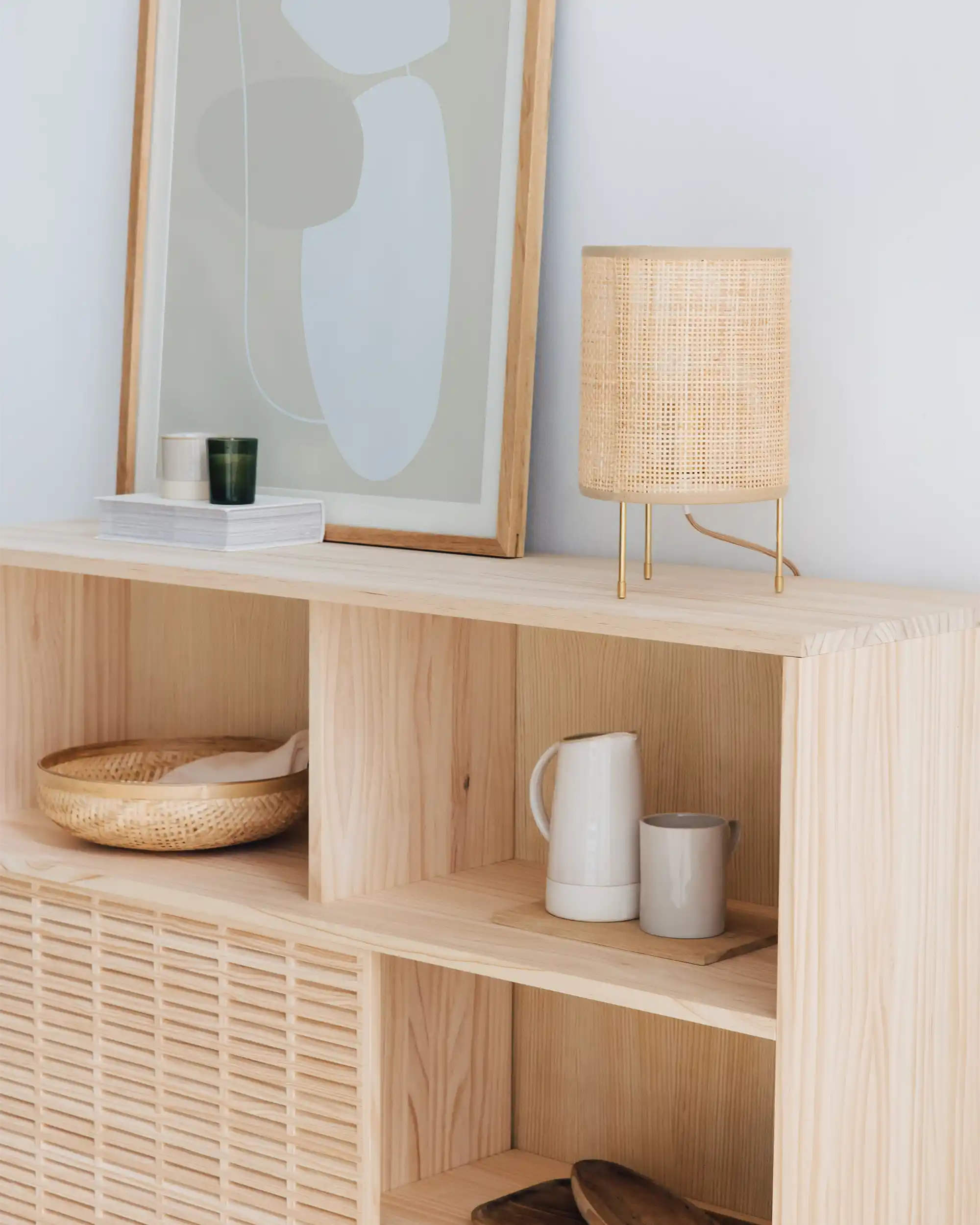 Sideboard Voramar of pine with 3 doors 180 cm - Image 2