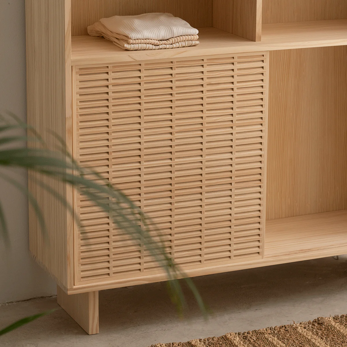 Sideboard Voramar of pine with 3 doors 180 cm - Image 6