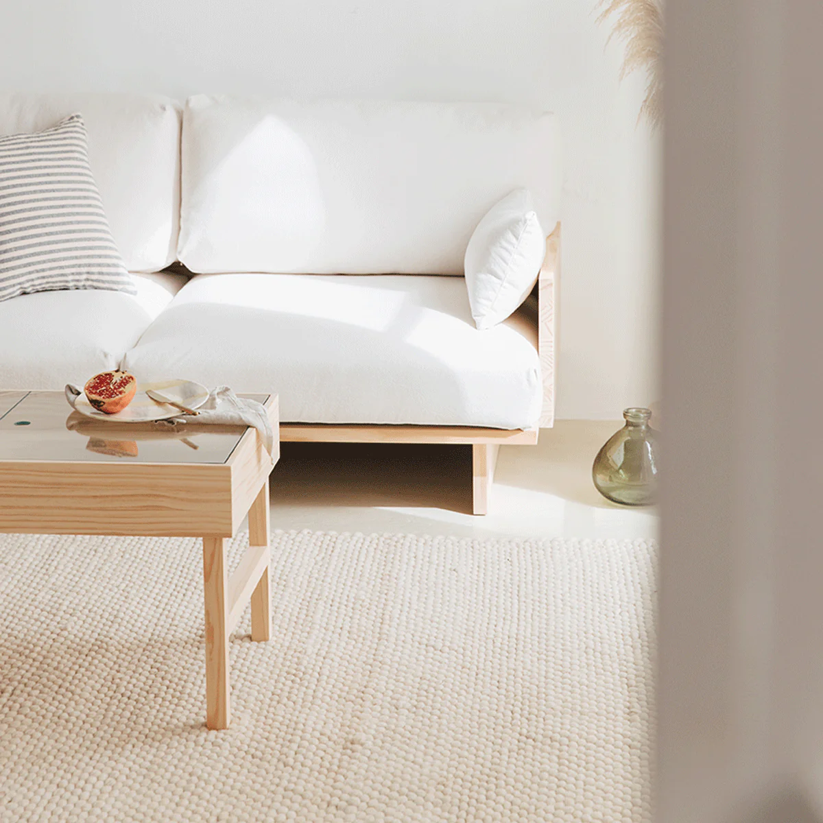 Mistral two-seater sofa Mediterranean style 183 cm - Image 3