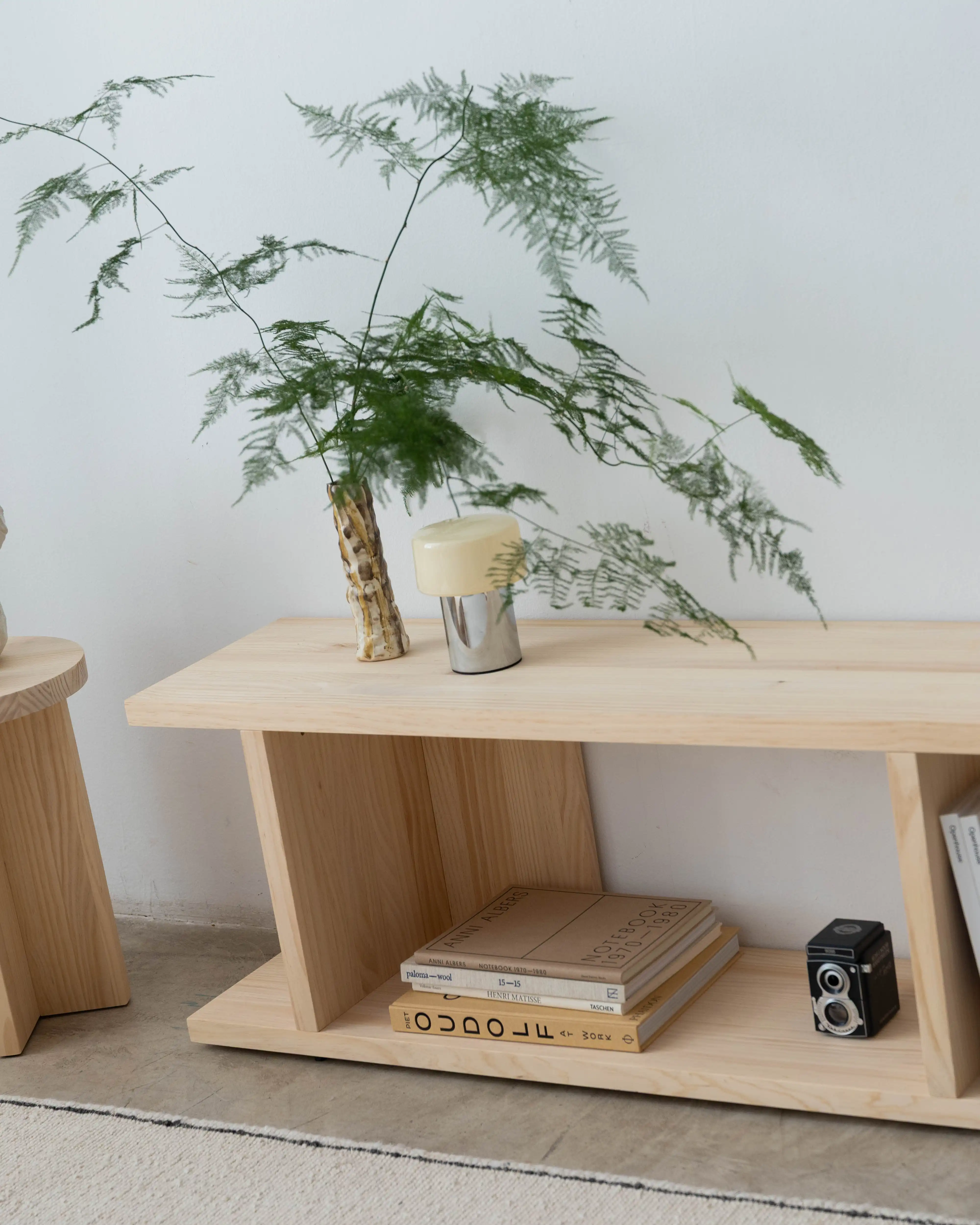 Montgó solid wood TV stand 180 x 40.4 cm - Image 2