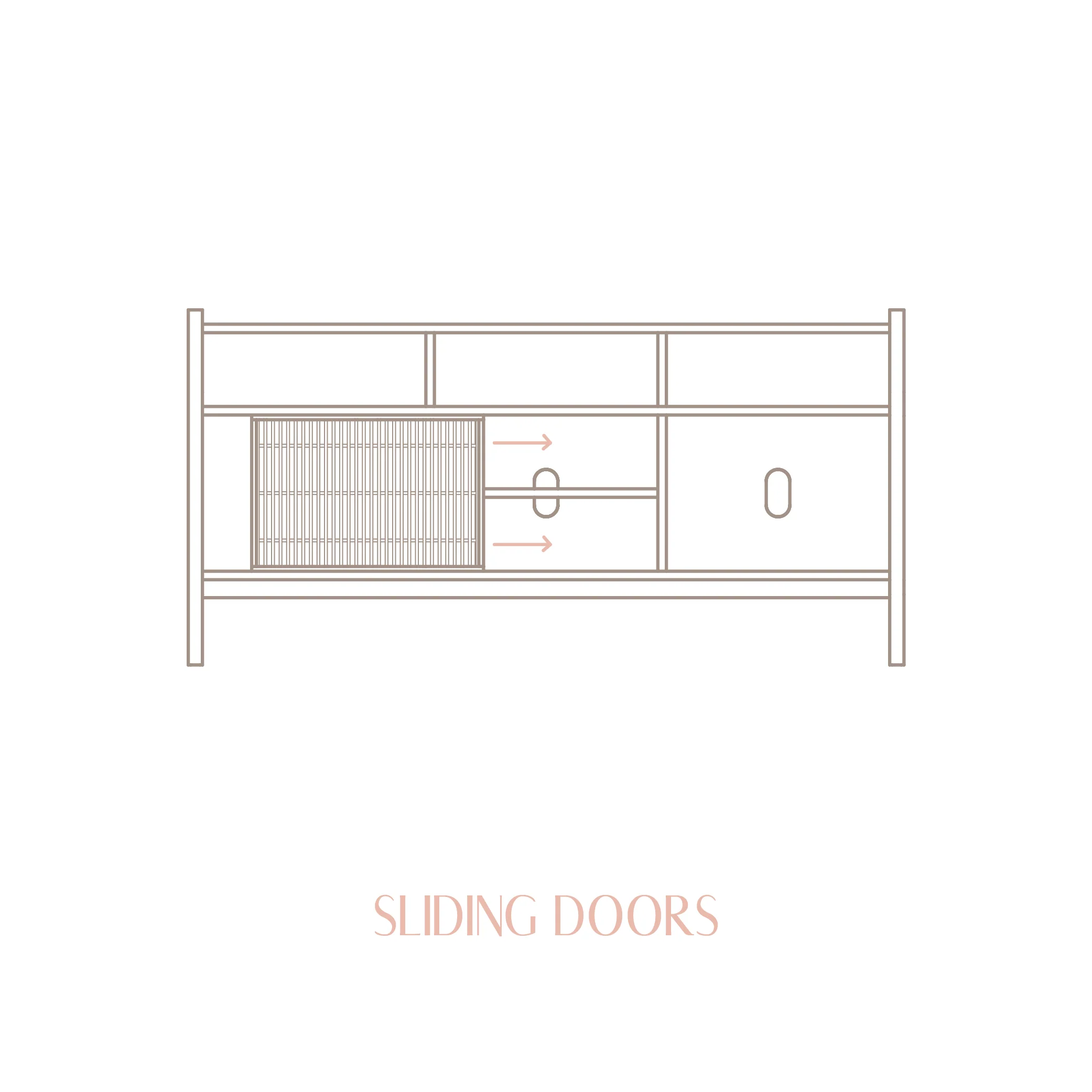 Bassa solid wood sideboard for vinyl records 1 or 2 doors 151 cm - Image 18